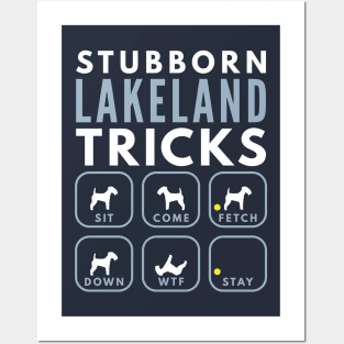 Stubborn Lakeland Terrier Tricks - Dog Training Posters and Art